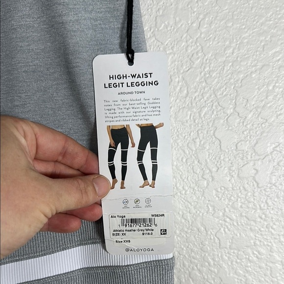 NWT ALO High-Waist Legit Leggings  XXS - Picture 4 of 7